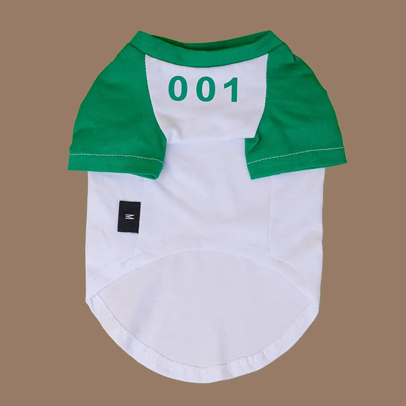 456 Digital Pet Clothes Cat Dog Coat Teddy Small And Medium-sized Dogs Sweater