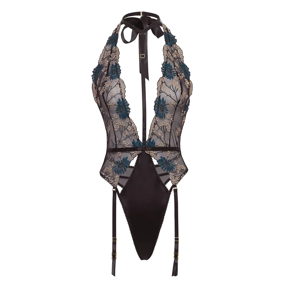 Alani Lace Harness Teddy