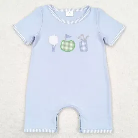 Baby Boys Rompers Golf Sibling Sister Brother Summer Rompers SR1216