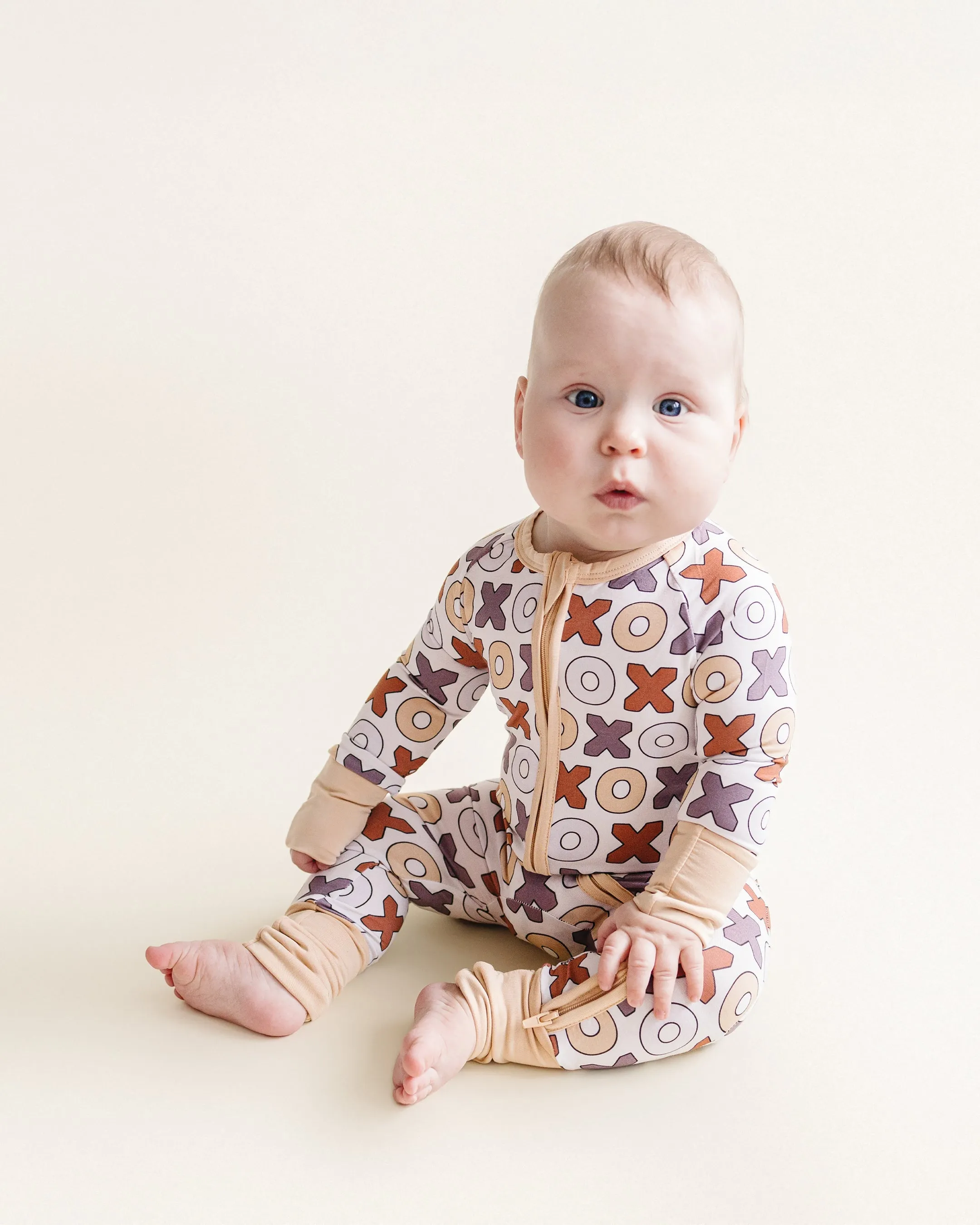 Bamboo Zip Romper | Xoxo