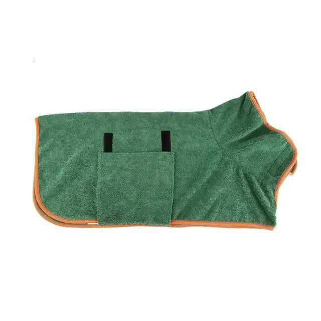 Bathrobe Bath Towel for Dogs