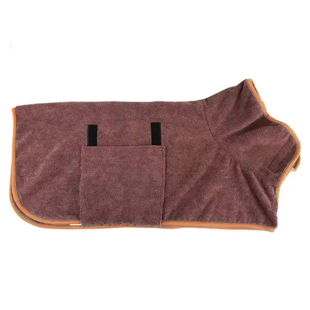 Bathrobe Bath Towel for Dogs