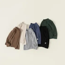 Baxter Half-Turtleneck Base Long Sleeve Top