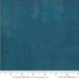 Blue Grunge Basics Blueberry Buckle 44"/45" Fabric Per Yard