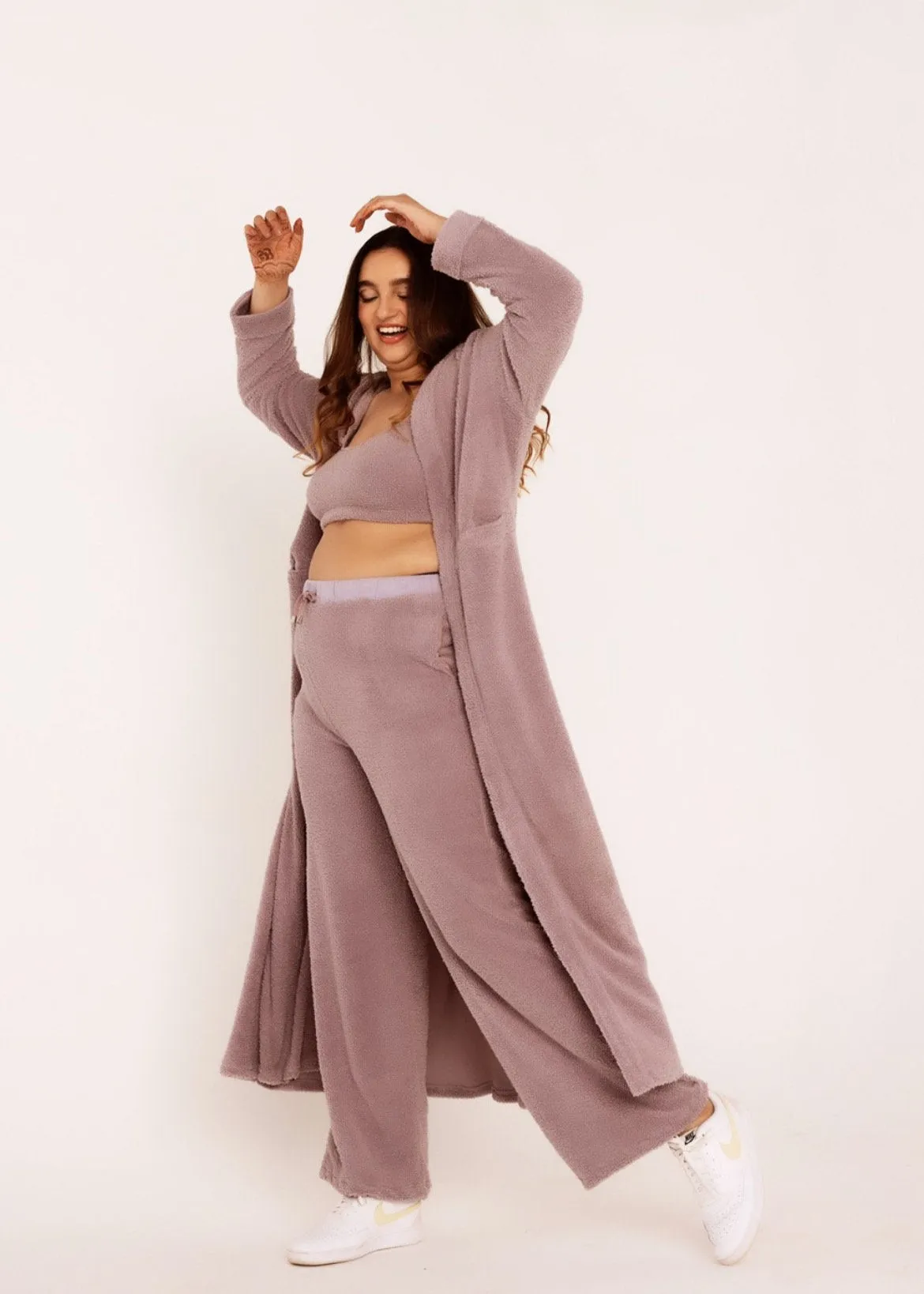 Brielle Teddy Wide-Leg Pants CL