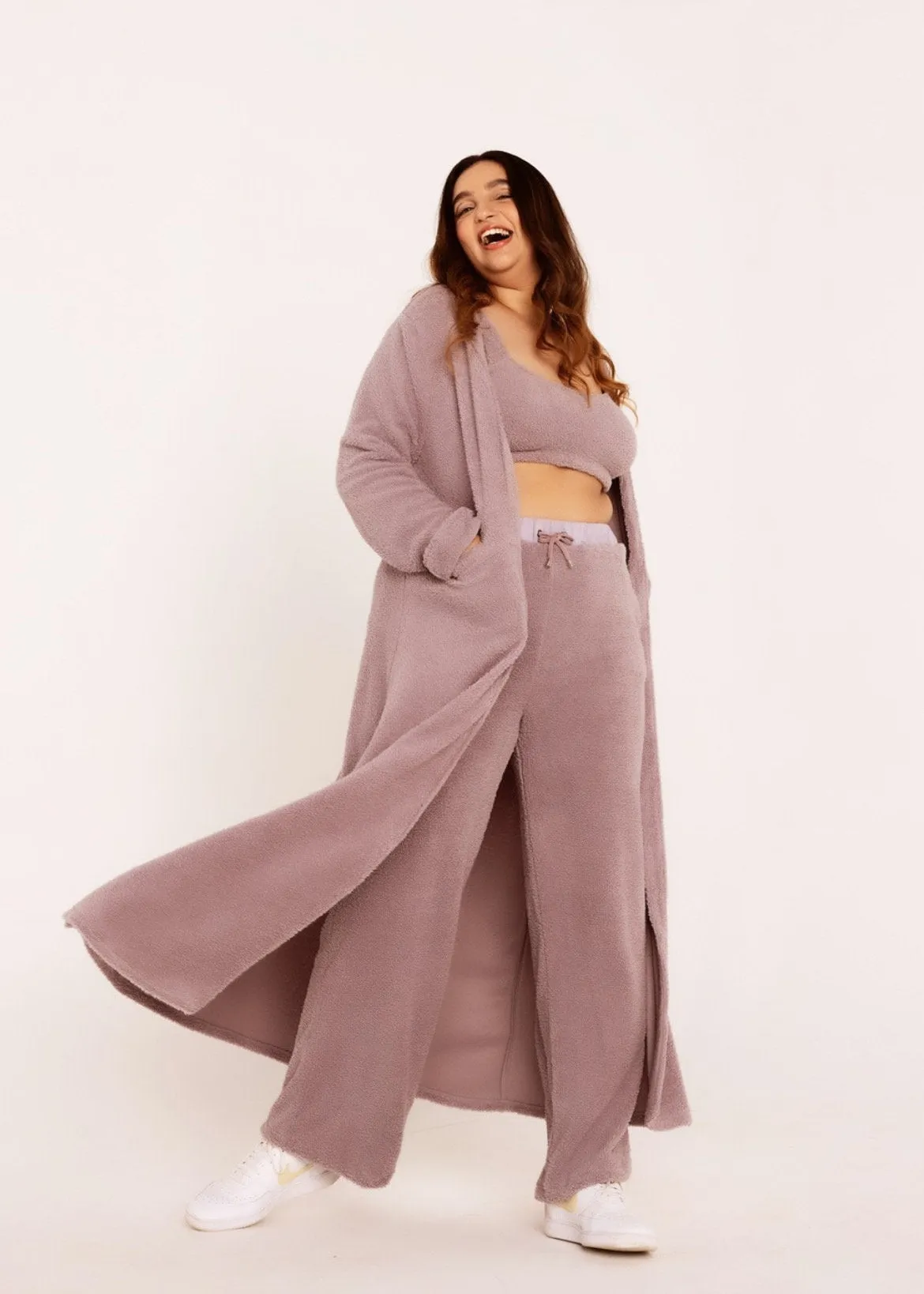 Brielle Teddy Wide-Leg Pants CL