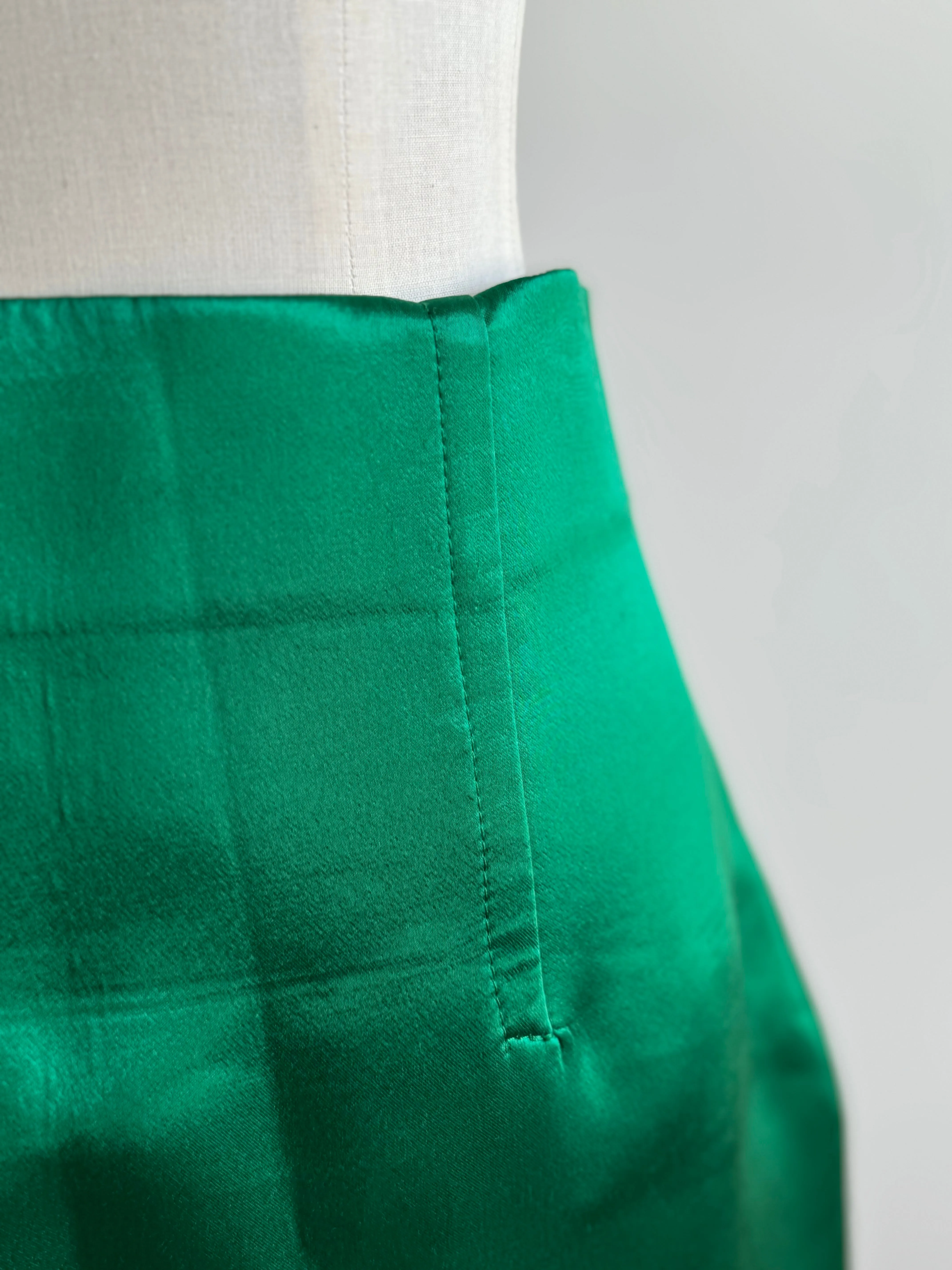 Bright Satin Zara Mini Skirt Size L