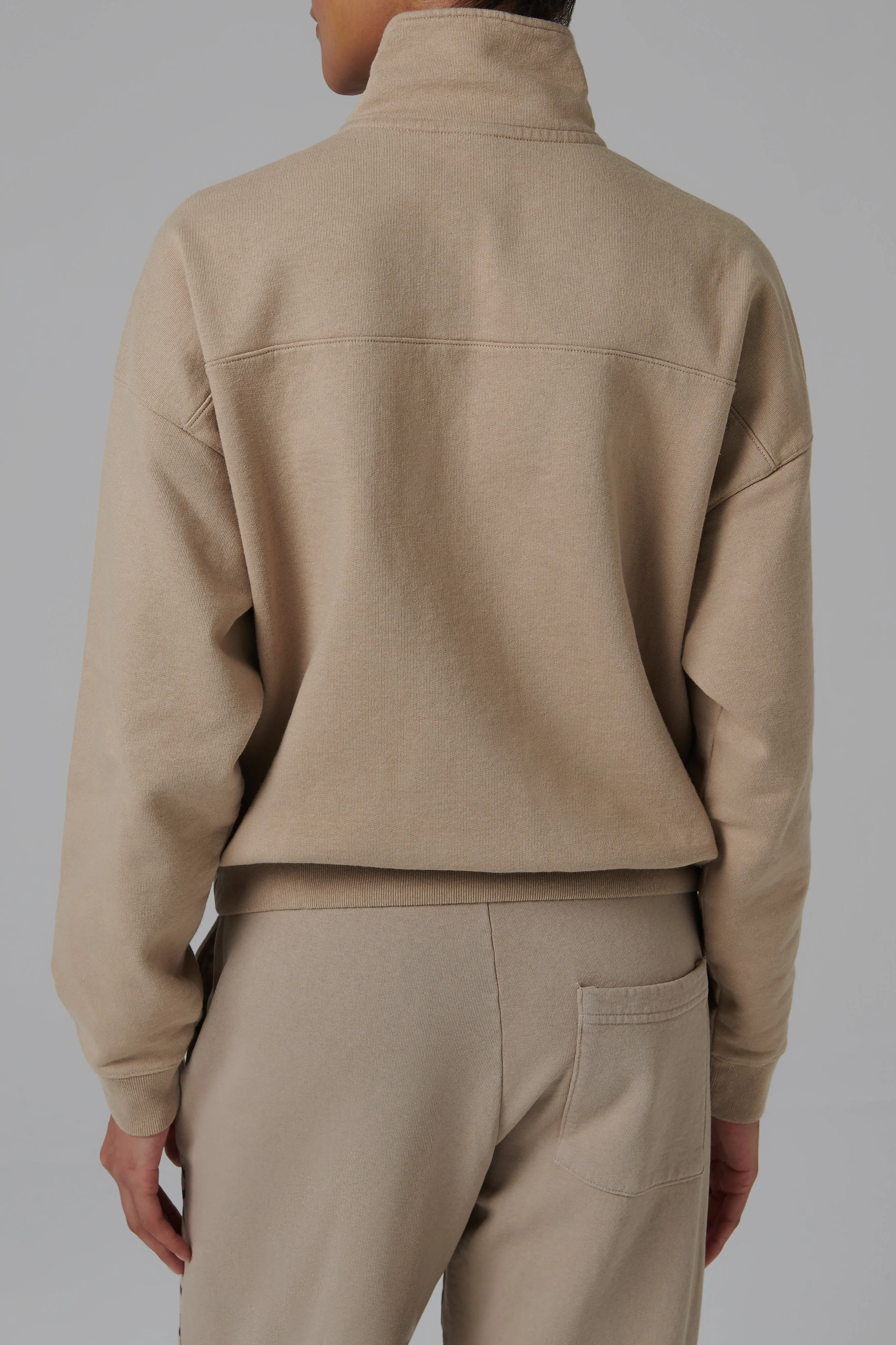 Brown SR Initiative Quarter Zip Jumper