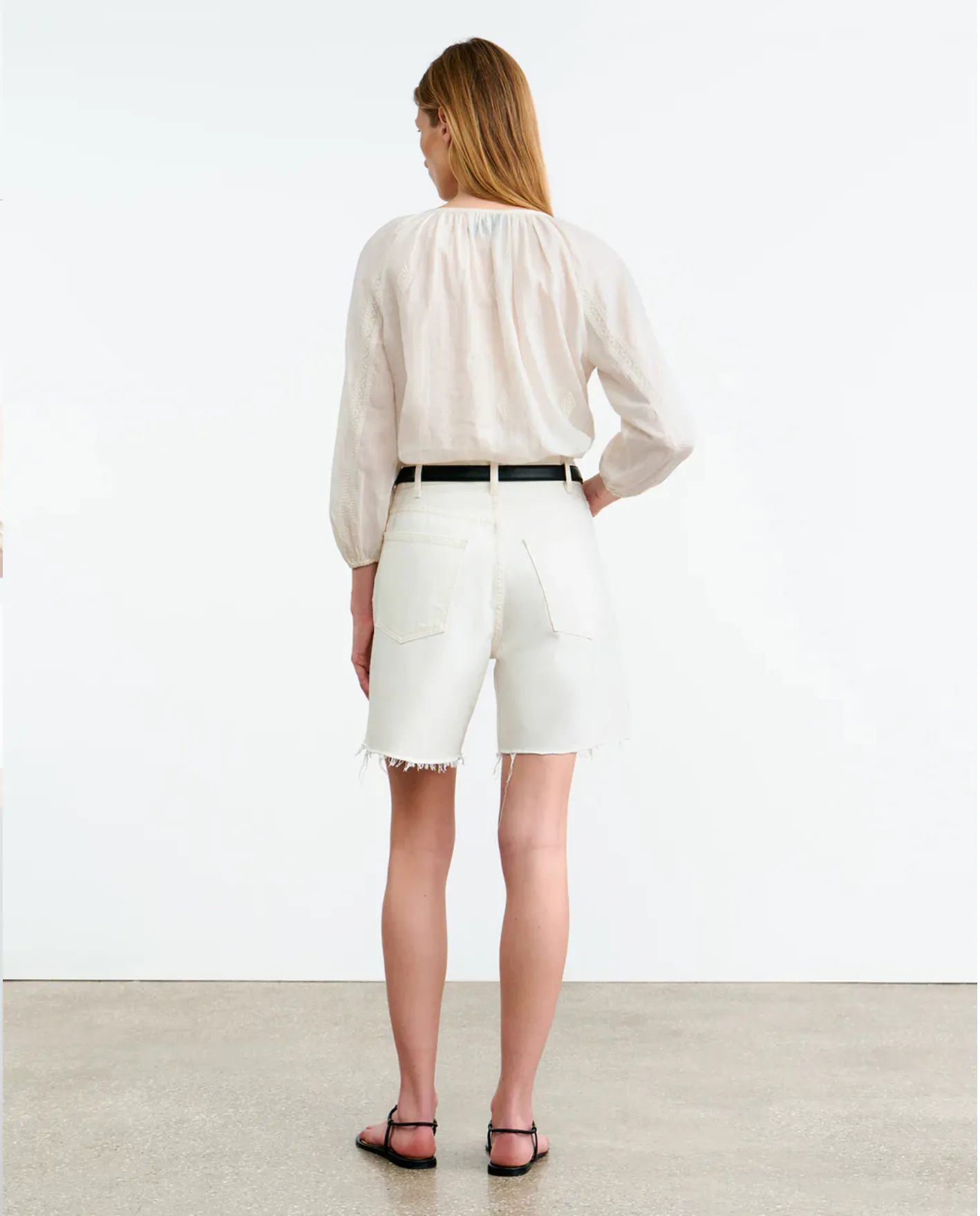 CRISTO BLOUSE IN IVORY