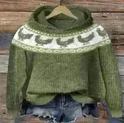 Digital Printing Dog Pattern Sweater Men