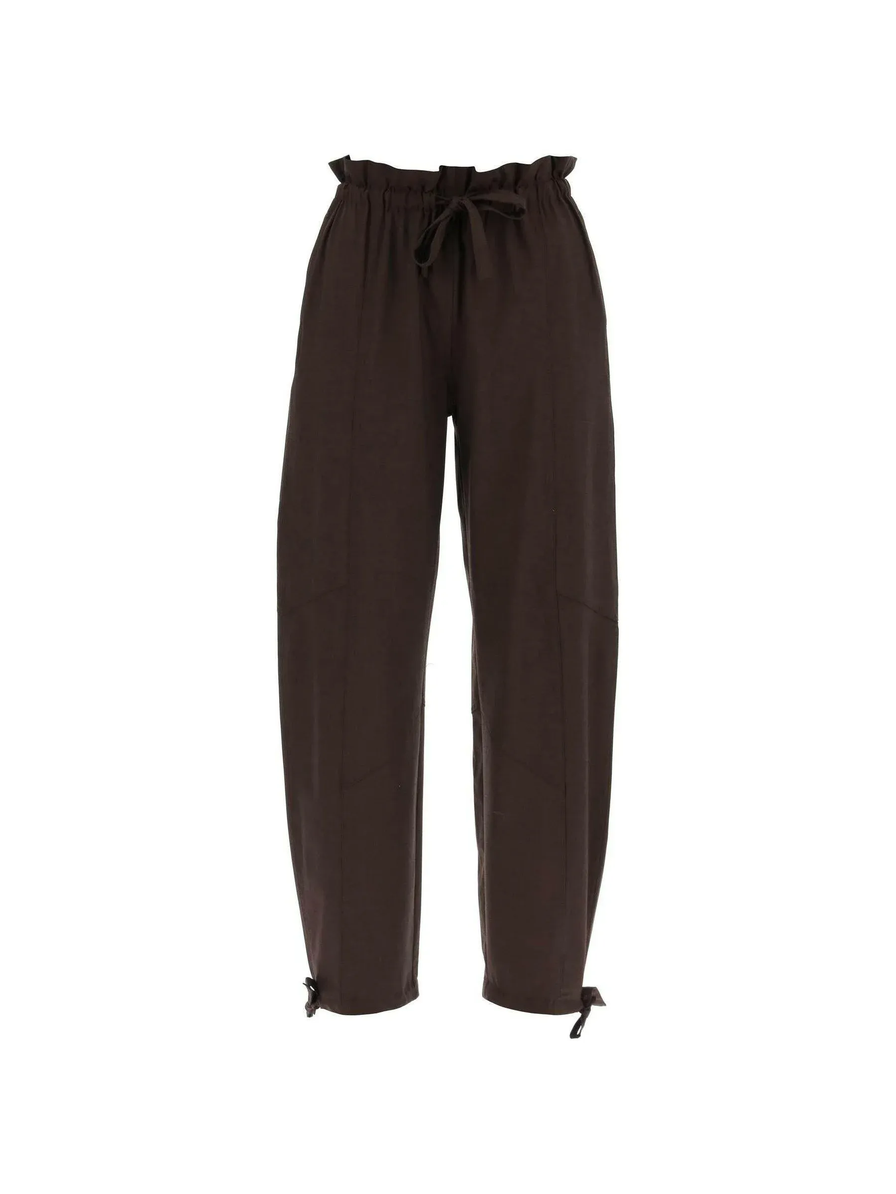 Drapey Melange Elasticated Trousers