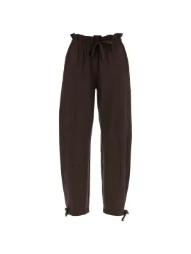 Drapey Melange Elasticated Trousers