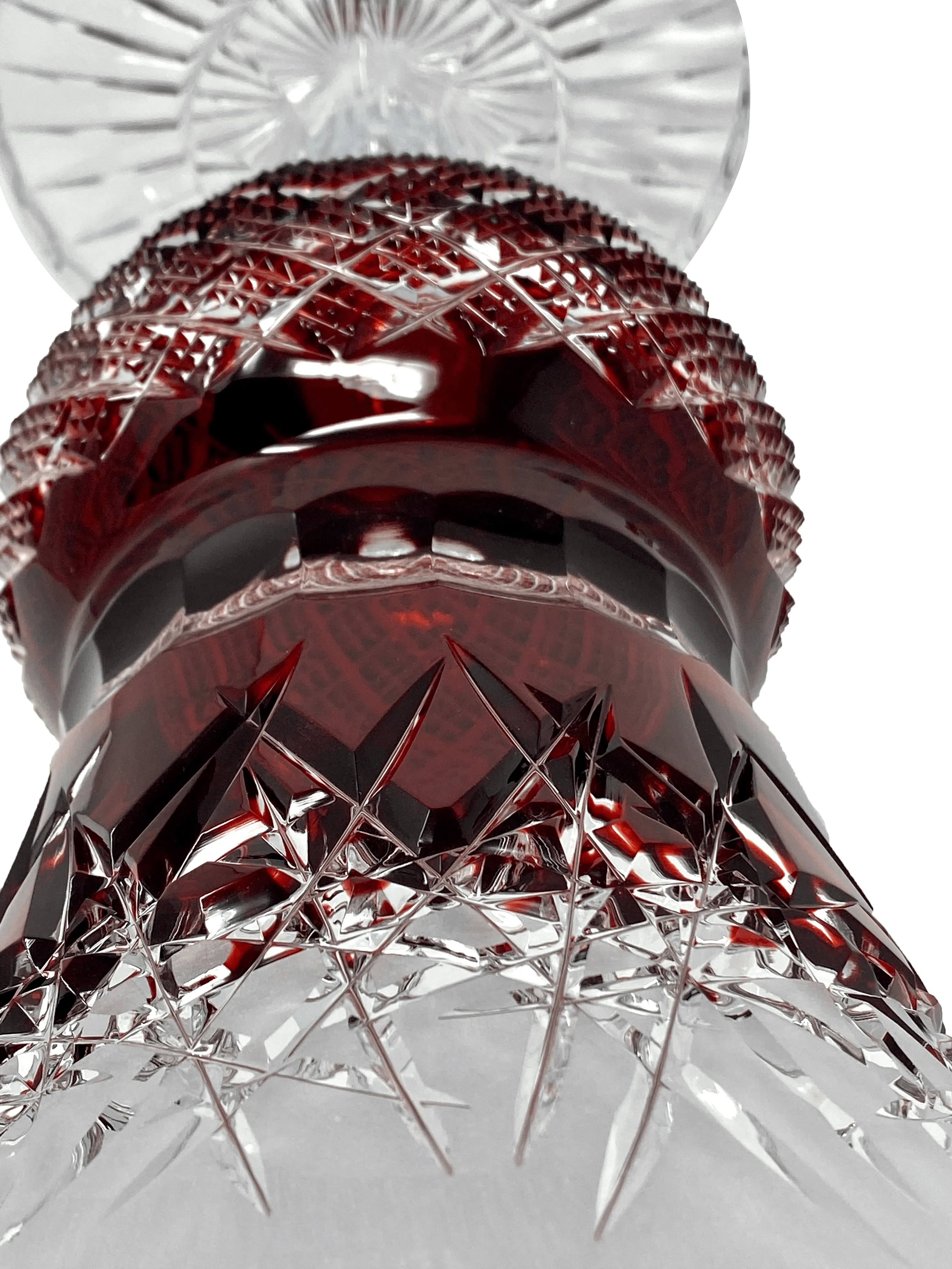 Fiammata Crystal Vase