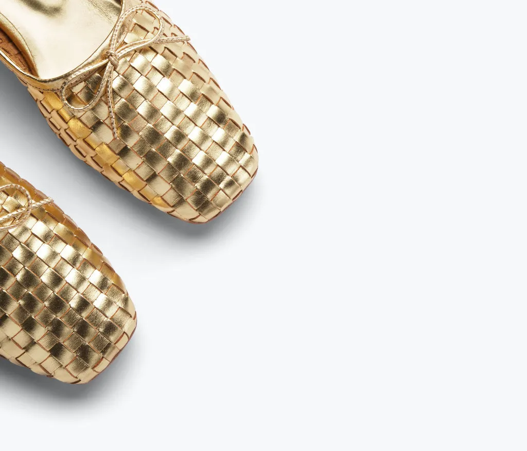 FRĒDA SALVADOR JADA SQUARE TOE BALLET FLAT - 3 COLORS