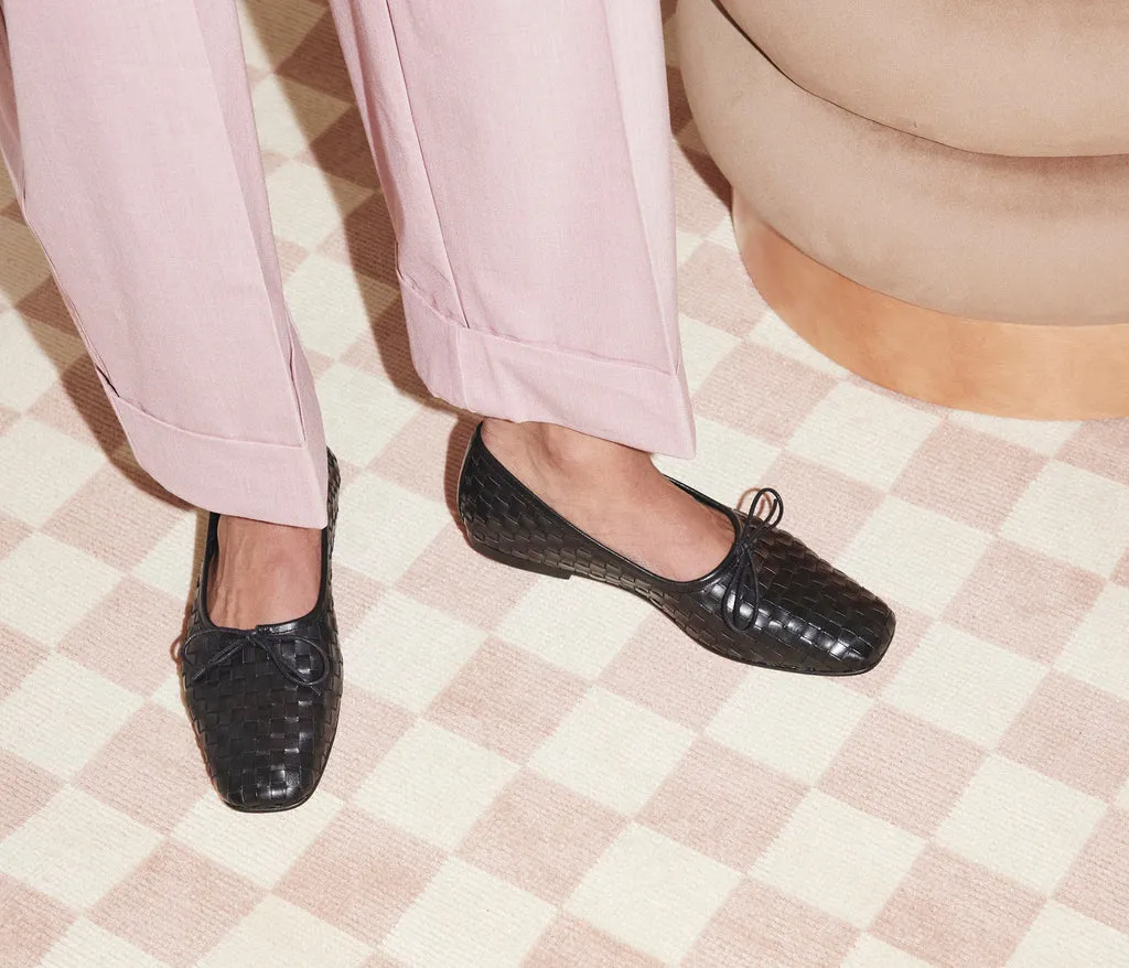 FRĒDA SALVADOR JADA SQUARE TOE BALLET FLAT - 3 COLORS