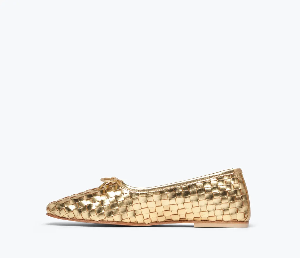 FRĒDA SALVADOR JADA SQUARE TOE BALLET FLAT - 3 COLORS