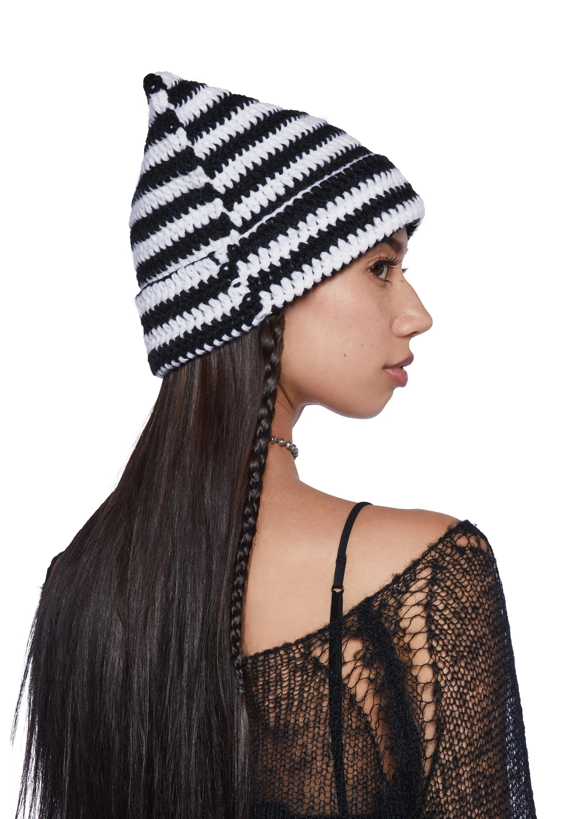 Friendly Persuasion Knit Beanie - White