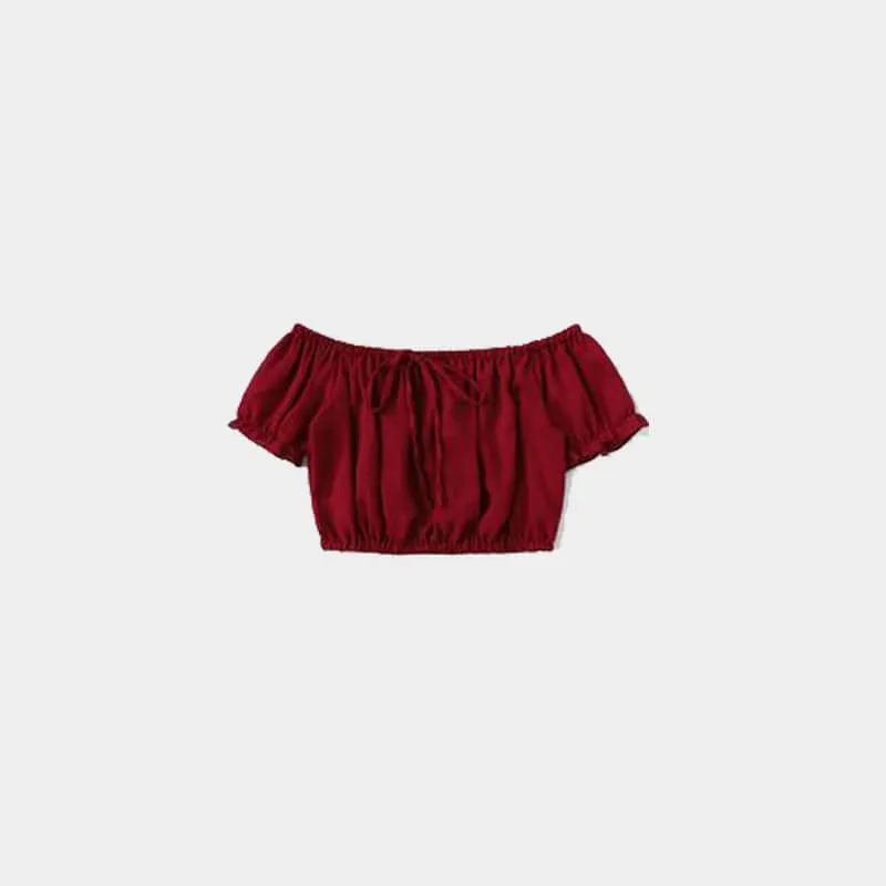 Front Cuffed Tee T-Shirt