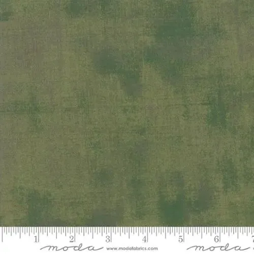 Green Grunge Basics Juniper 44"/45" Fabric Per Yard