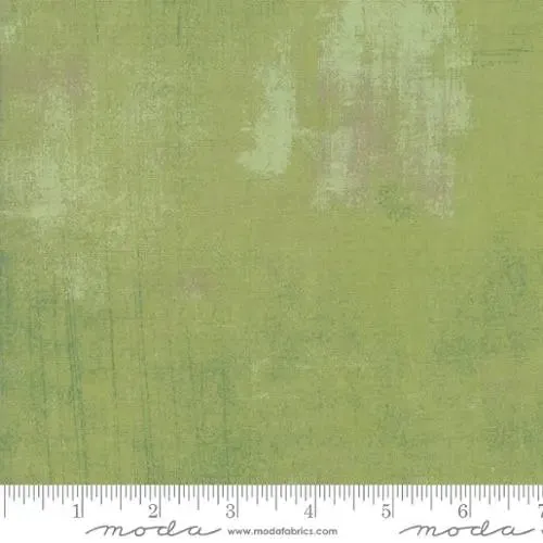 Green Grunge Basics Spearmint 44"/45" Fabric Per Yard