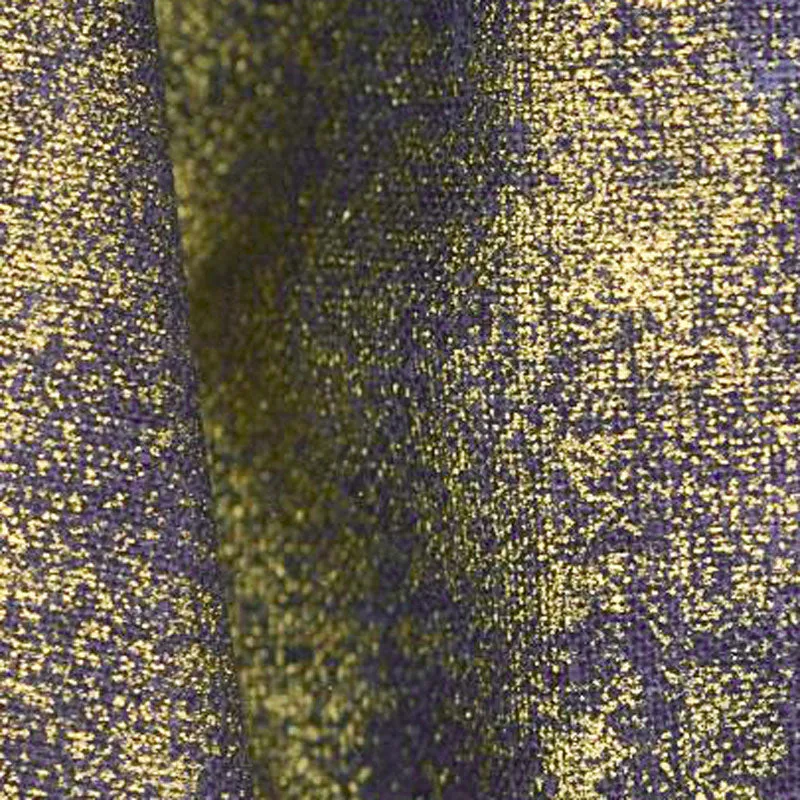Grunge Basics - Eggplant Metallic Yardage