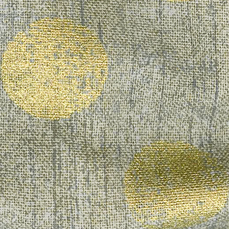 Grunge Hits the Spot - Grey Couture Metallic Yardage