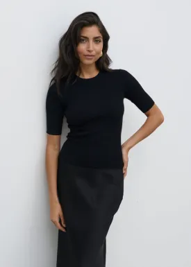 Jayla Knit Top - Black