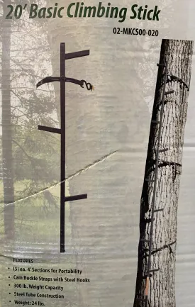 Marksman 20 Foot Basic Climbing Sticks