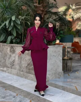 Maroon Elan Set