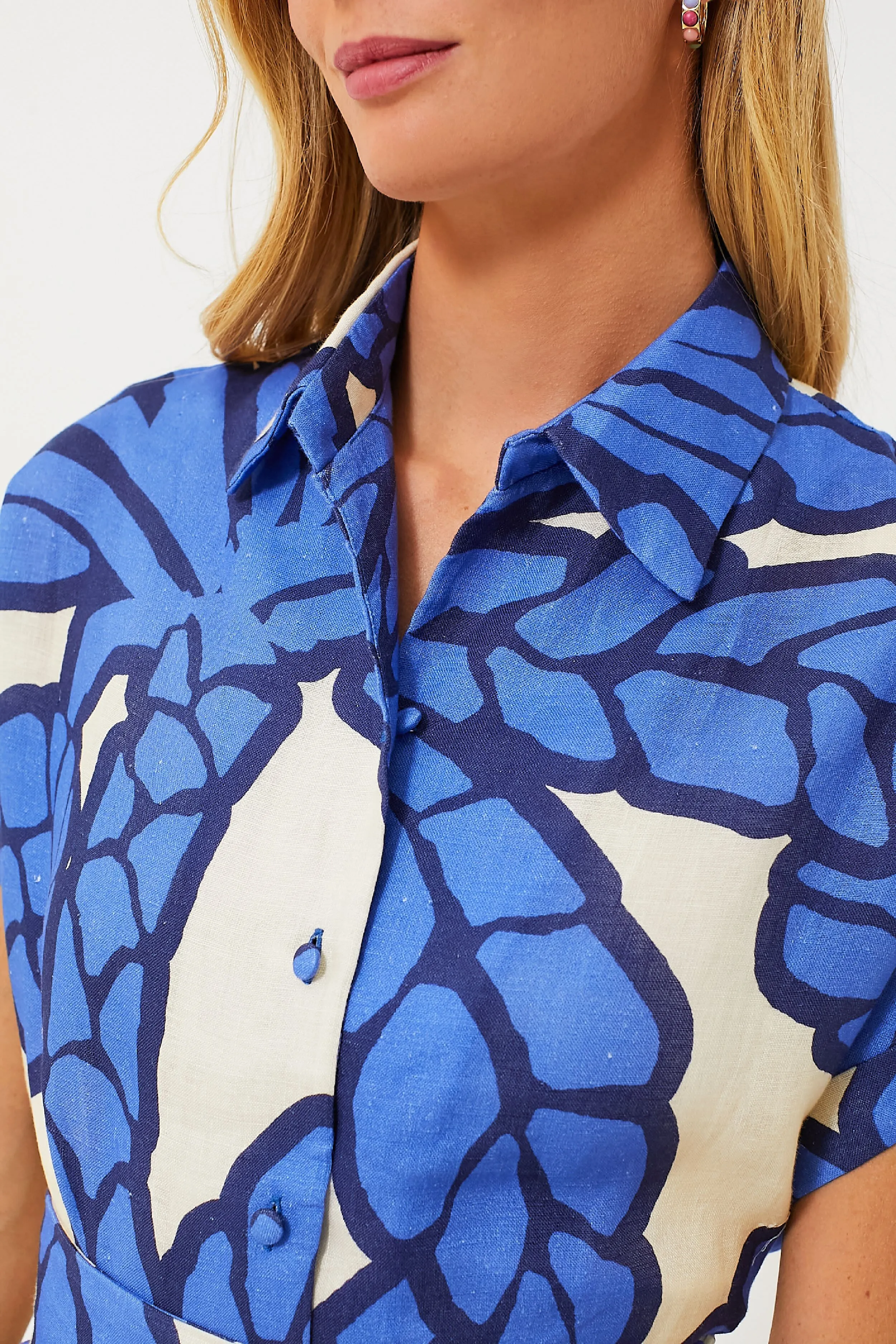 Matuna Blue Nilu Shirt
