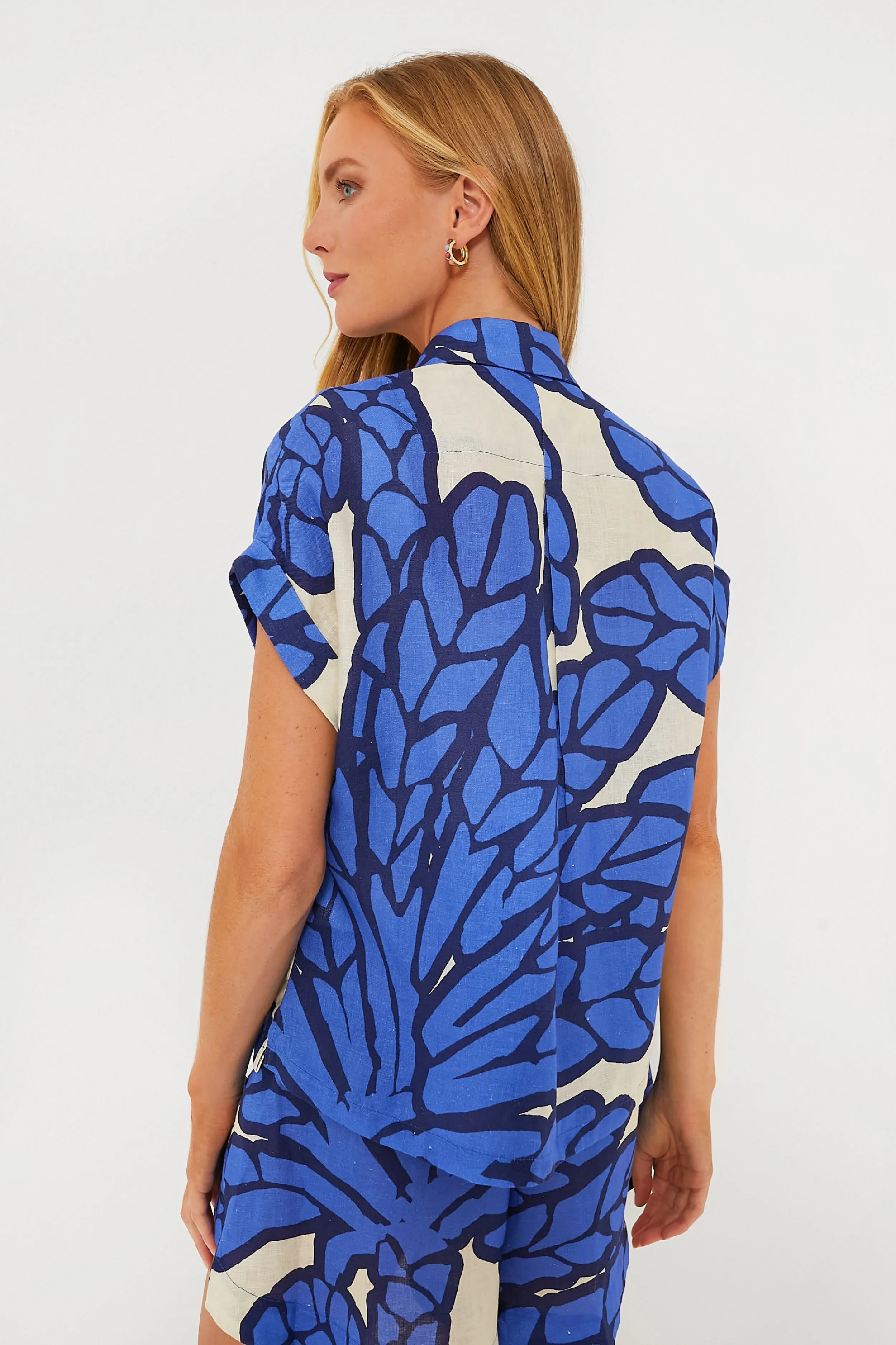 Matuna Blue Nilu Shirt