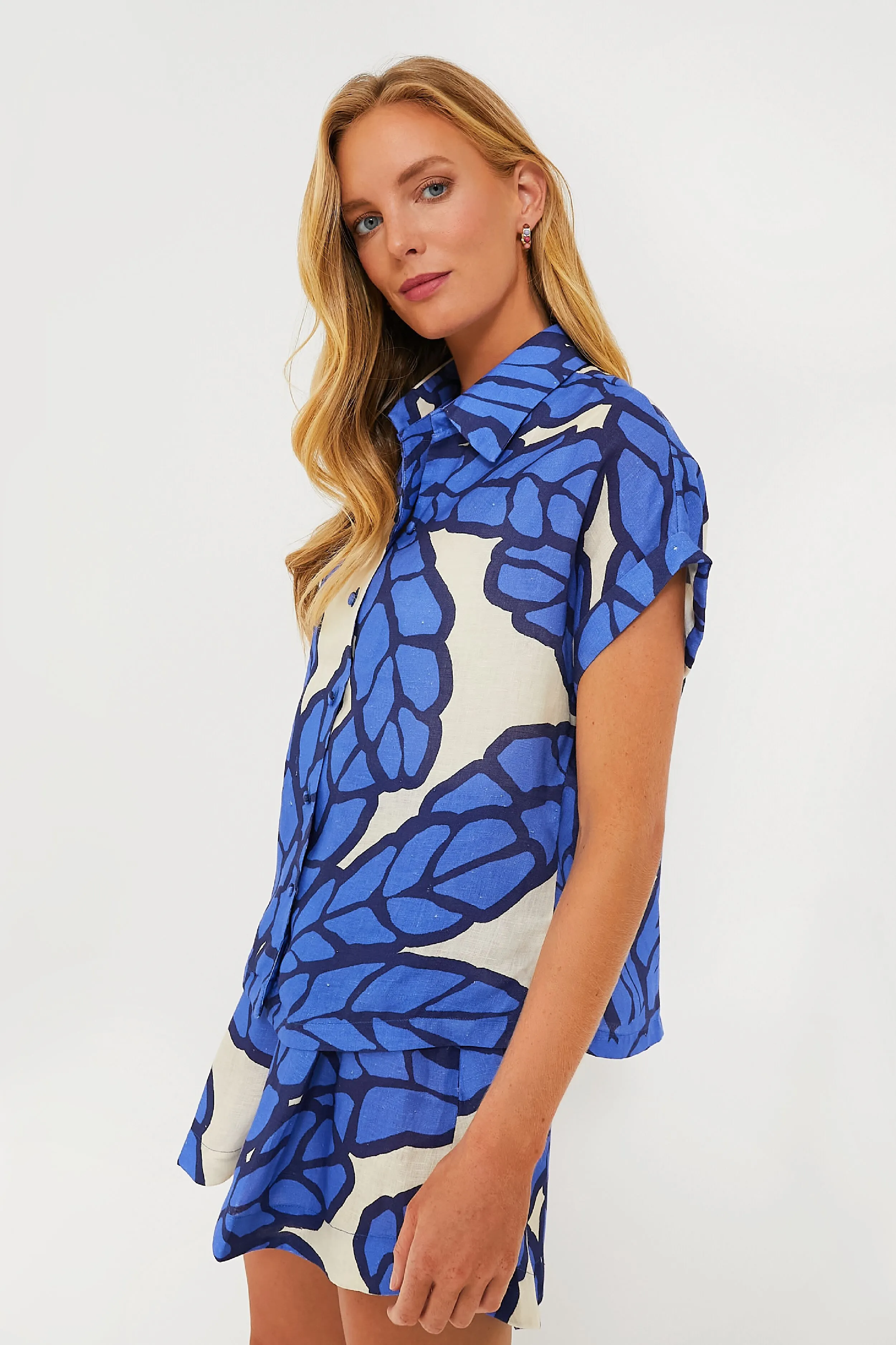 Matuna Blue Nilu Shirt