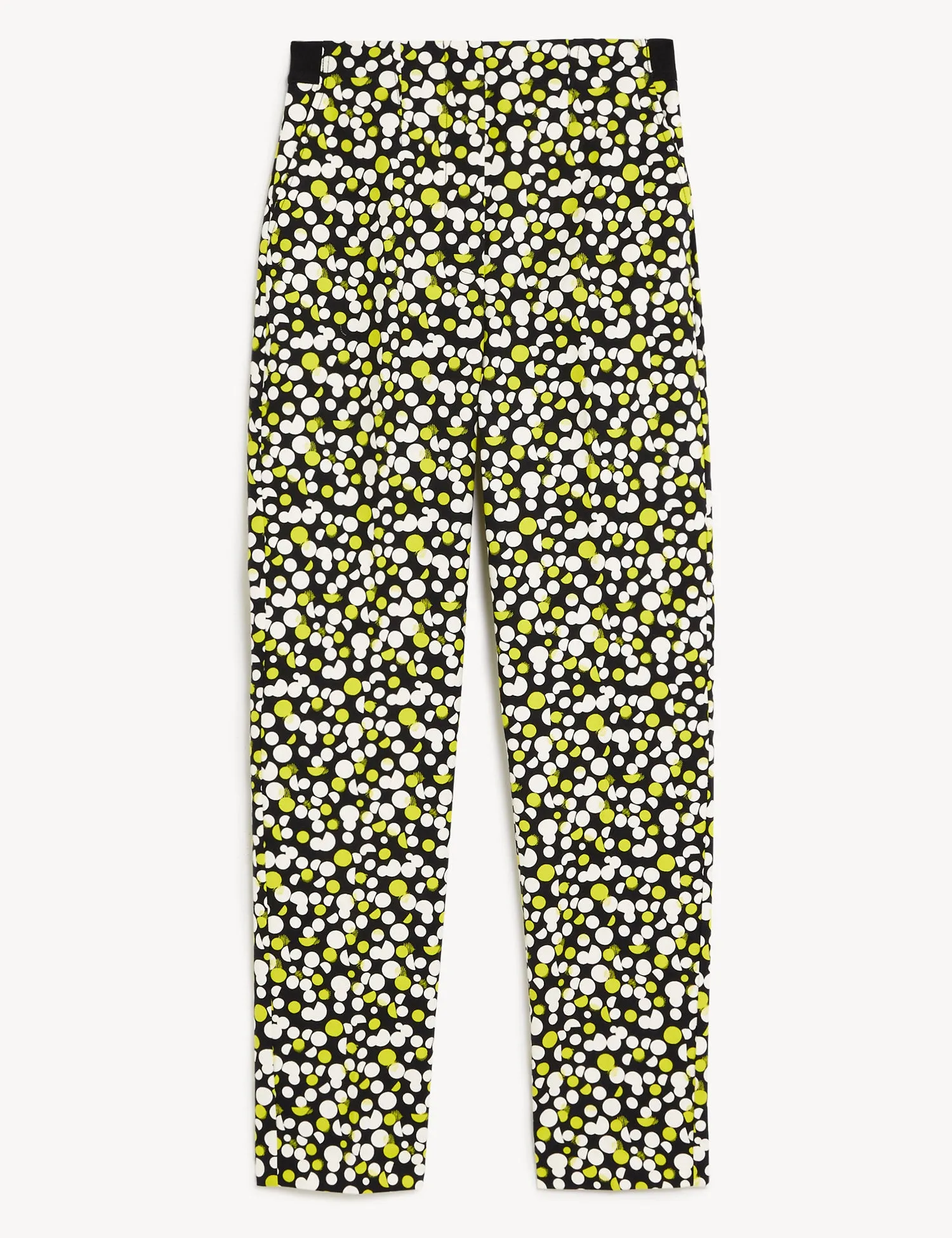 Mia Slim Cotton Polka Dot
