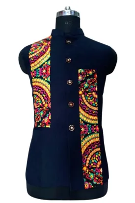One-of-a-Kind Festive Eco Jacket | Perfect for Weddings & Navratri