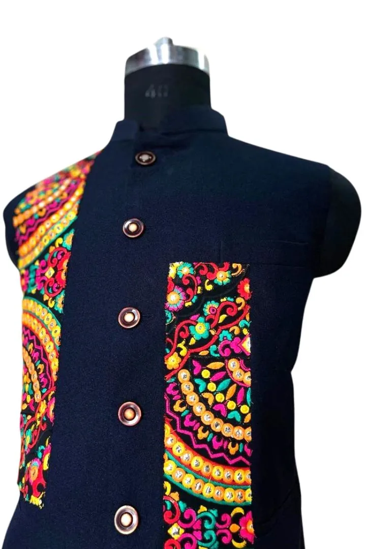 One-of-a-Kind Festive Eco Jacket | Perfect for Weddings & Navratri