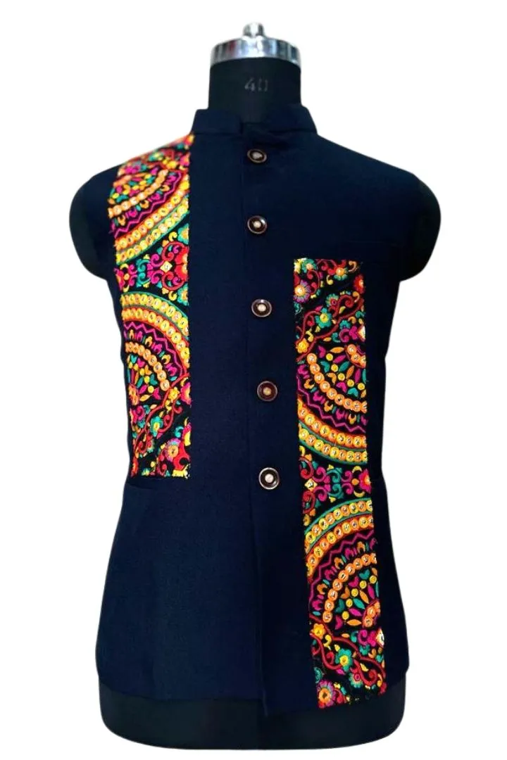 One-of-a-Kind Festive Eco Jacket | Perfect for Weddings & Navratri