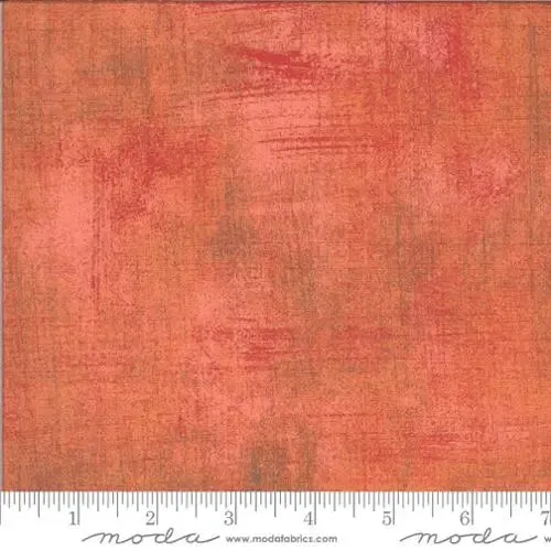 Orange Grunge Basics Pumpkin Cookies 44"/45" Fabric Per Yard