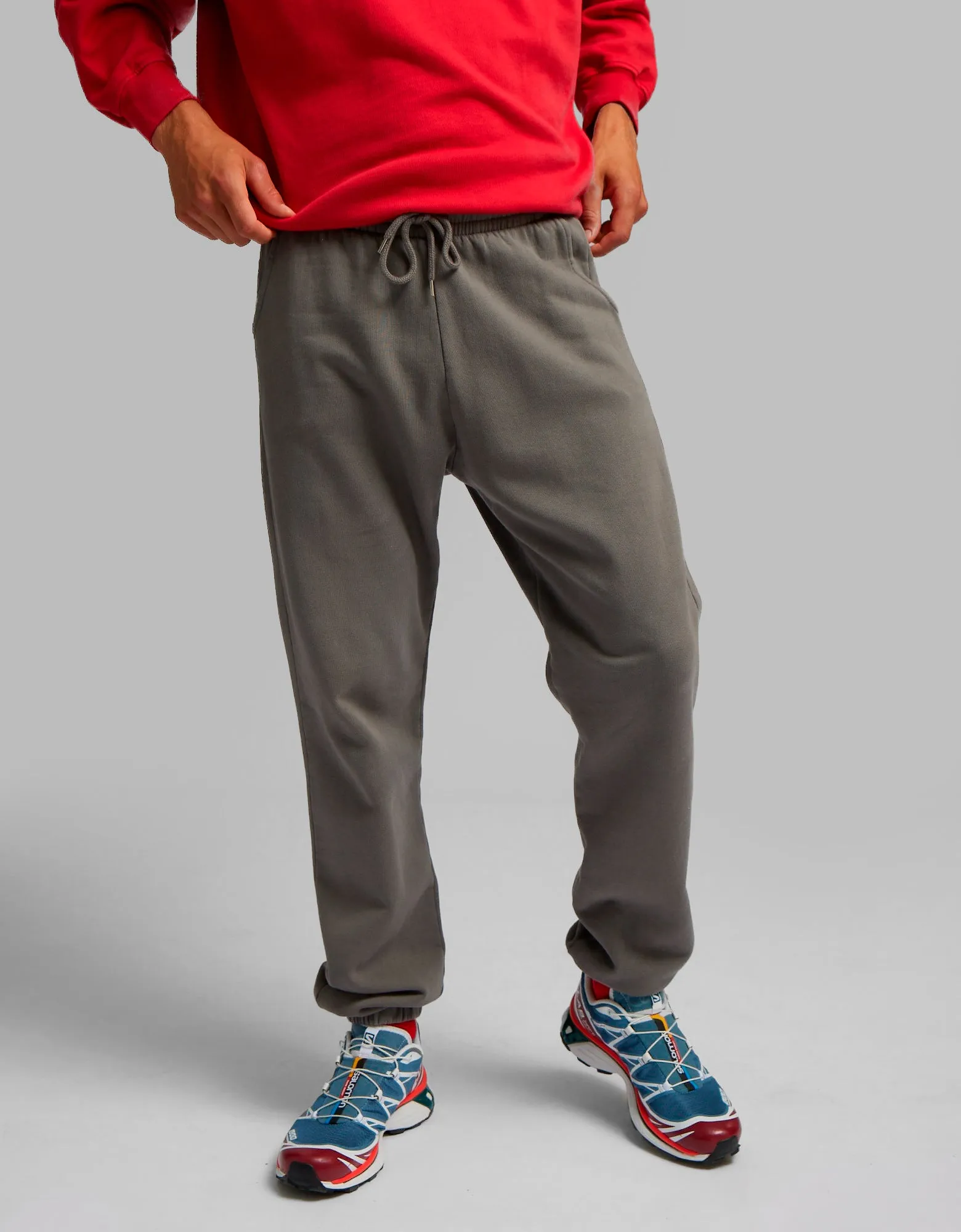 Organic Sweatpants - Cloudy Grey