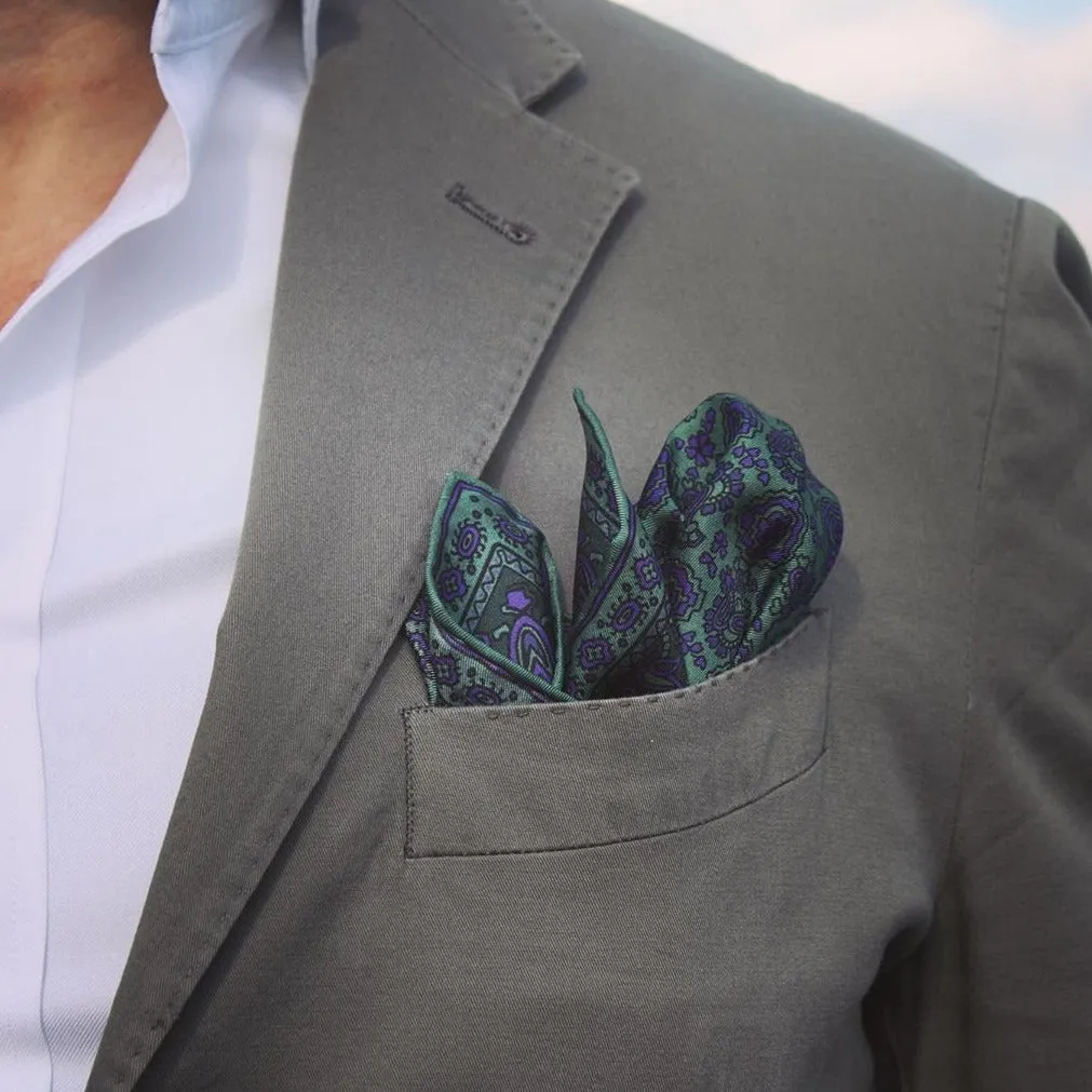 Pear Prosecco Pocket Square