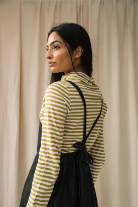 Pine Sue top in Chartreuse/White | Beaumont Organic