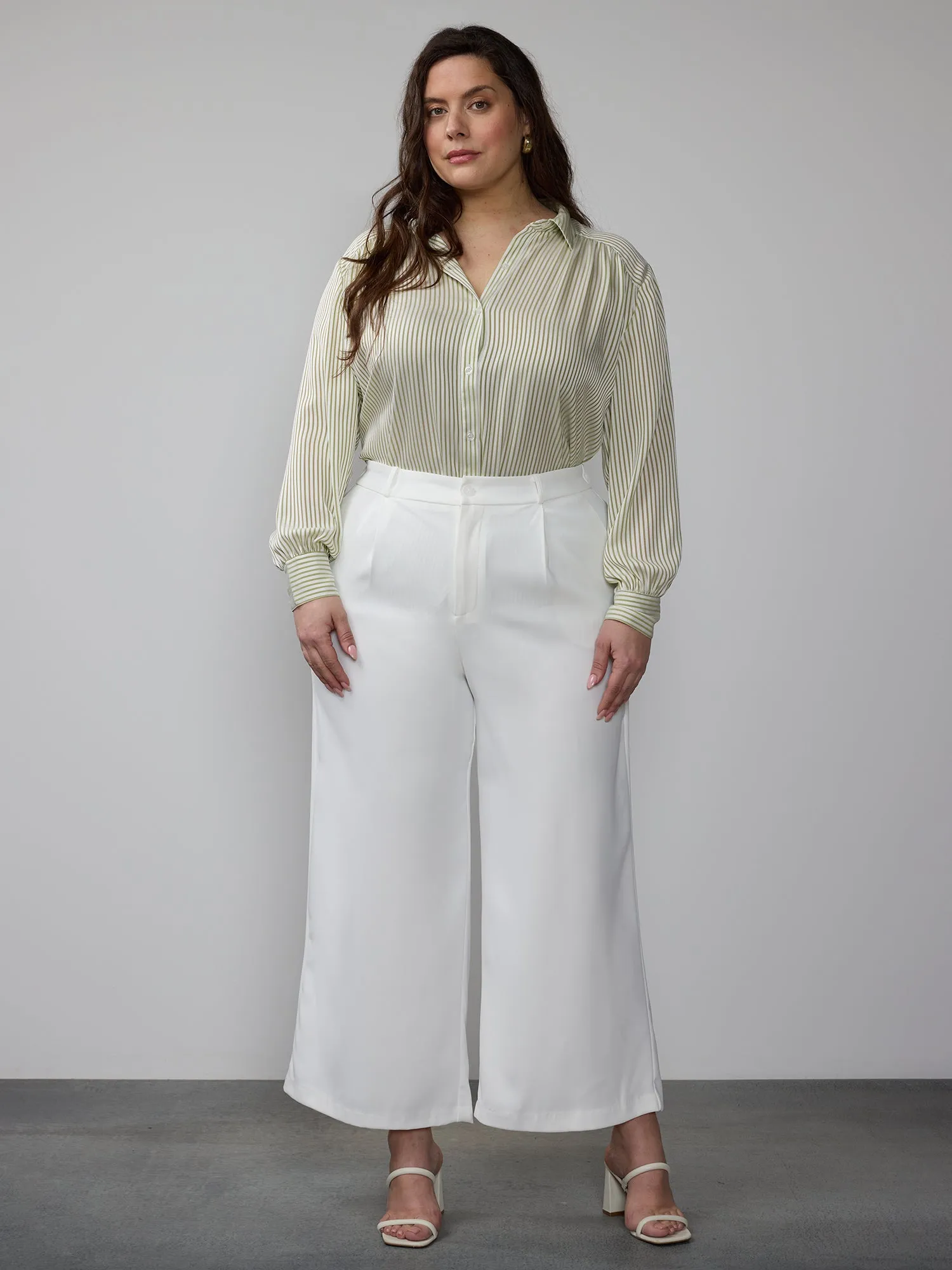 Plus Elastic Back Culotte
