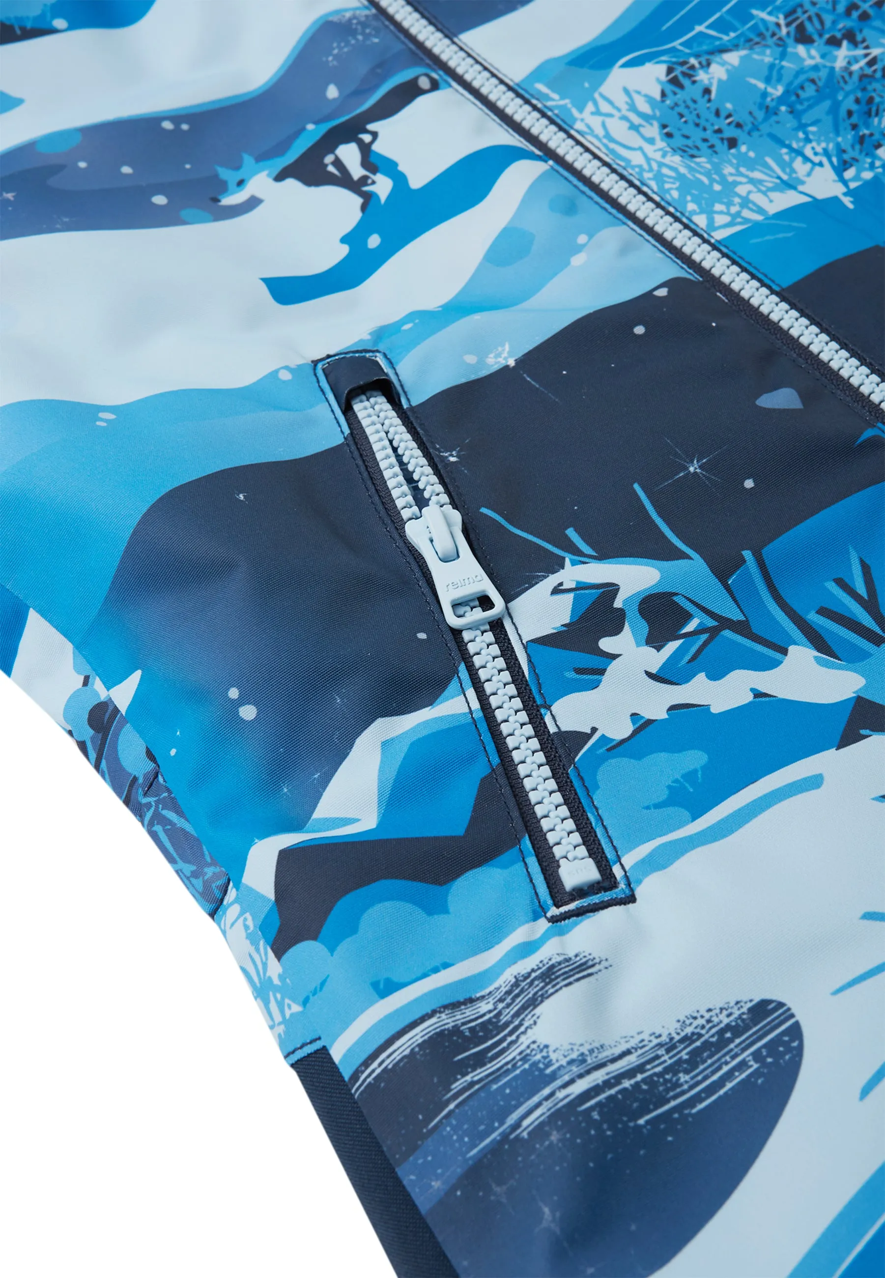 REIMA TEC  Winteroverall/Skianzug <br>Kurikka <br>Gr. 104 bis 140 <br>extra robuster Po- und Knie/Schienbeinbereich <br>abnehmbare Fuss-Schlaufen <br>WS 10'000 mm