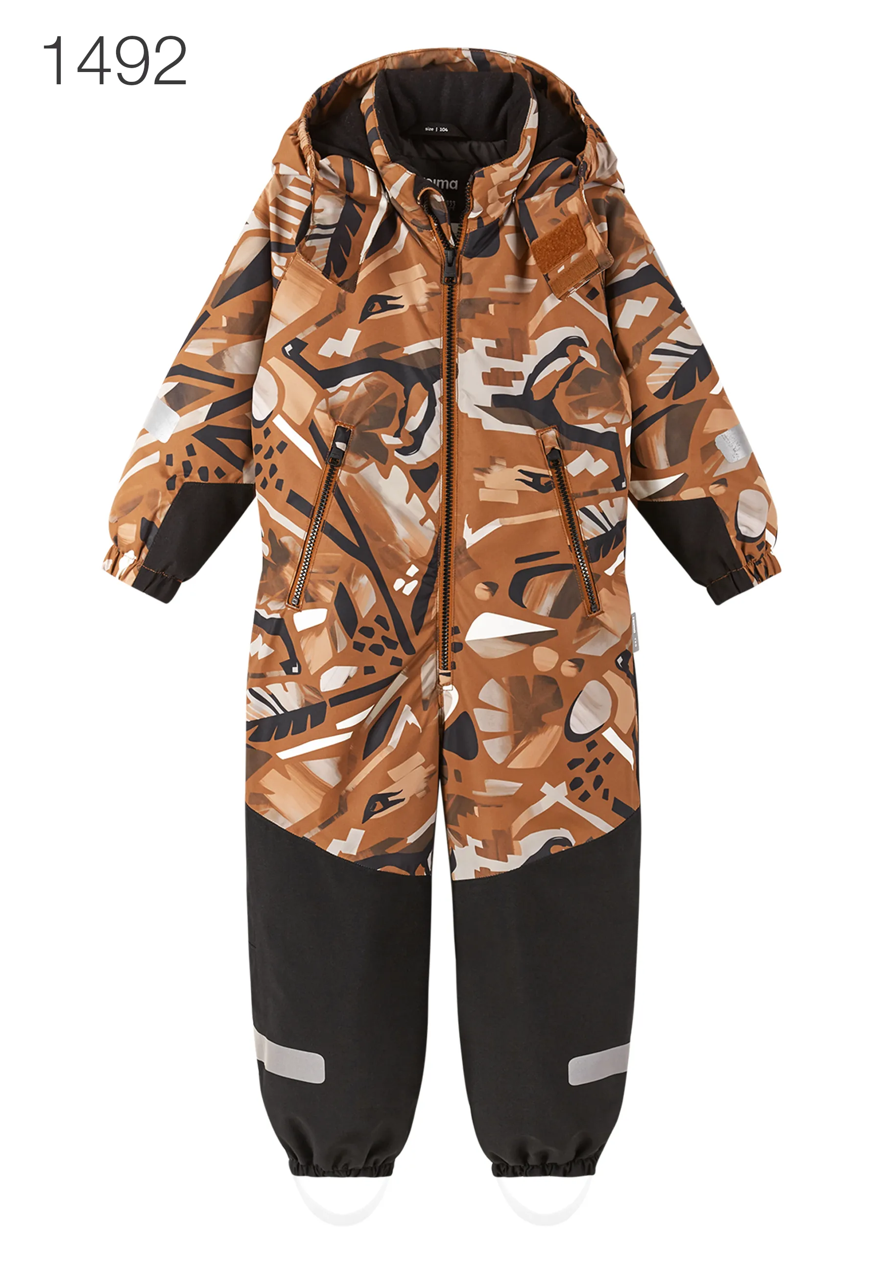 REIMA TEC  Winteroverall/Skianzug <br>Kurikka <br>Gr. 104 bis 140 <br>extra robuster Po- und Knie/Schienbeinbereich <br>abnehmbare Fuss-Schlaufen <br>WS 10'000 mm