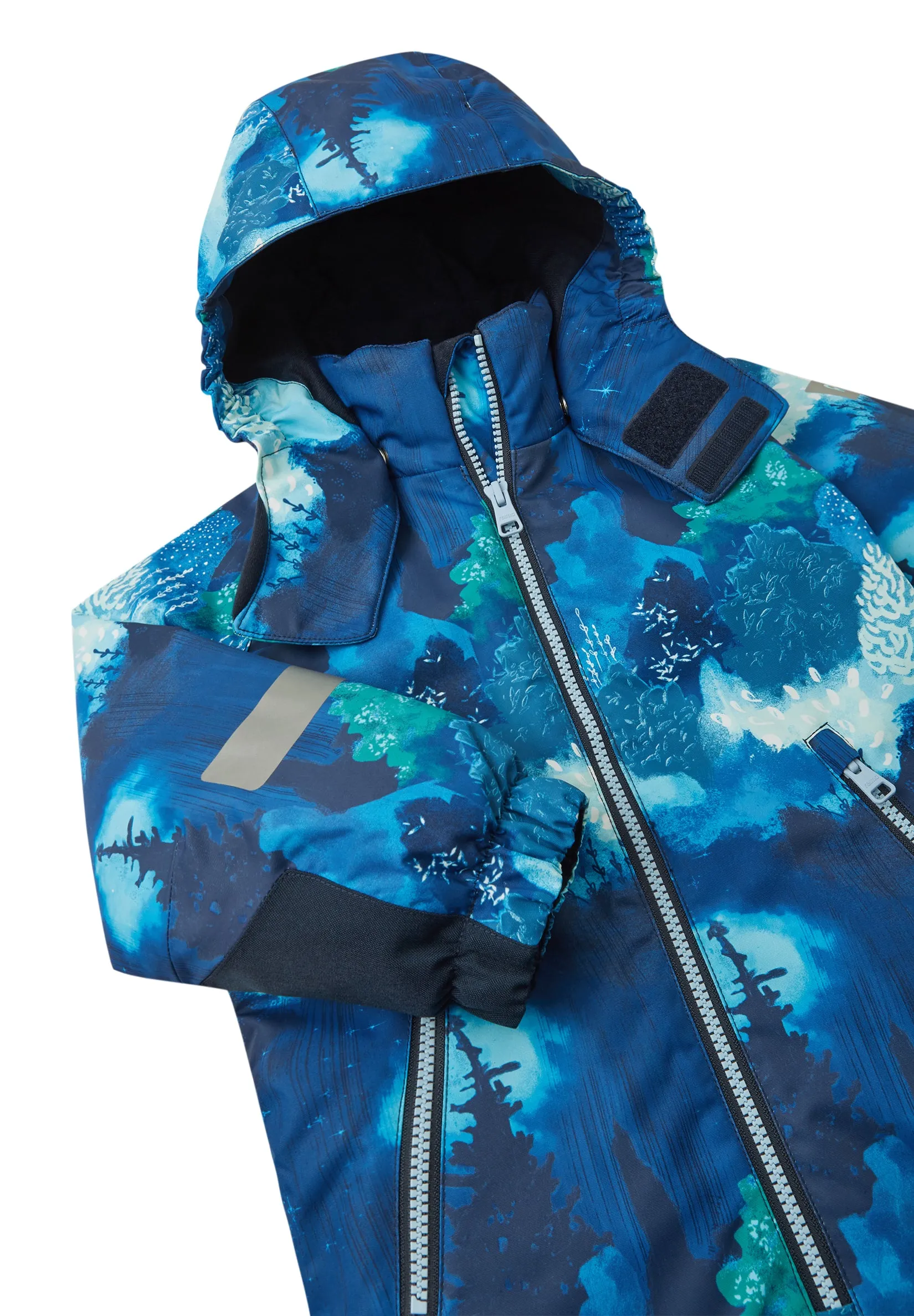 REIMA TEC  Winteroverall/Skianzug <br>Kurikka <br>Gr. 104 bis 140 <br>extra robuster Po- und Knie/Schienbeinbereich <br>abnehmbare Fuss-Schlaufen <br>WS 10'000 mm