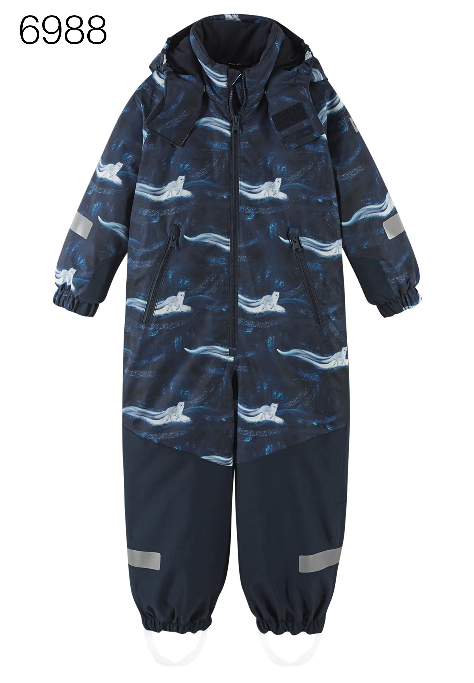 REIMA TEC  Winteroverall/Skianzug <br>Kurikka <br>Gr. 104 bis 140 <br>extra robuster Po- und Knie/Schienbeinbereich <br>abnehmbare Fuss-Schlaufen <br>WS 10'000 mm