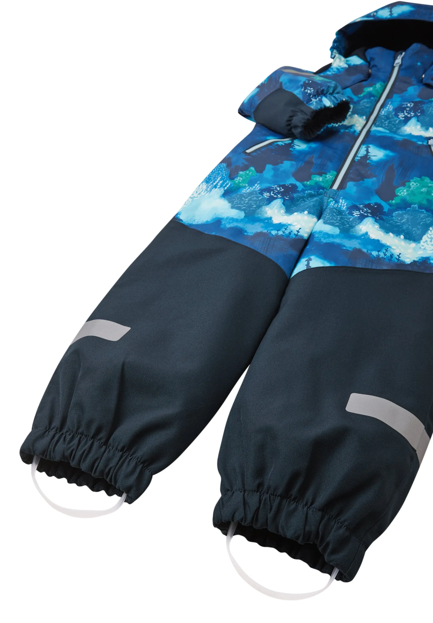 REIMA TEC  Winteroverall/Skianzug <br>Kurikka <br>Gr. 104 bis 140 <br>extra robuster Po- und Knie/Schienbeinbereich <br>abnehmbare Fuss-Schlaufen <br>WS 10'000 mm