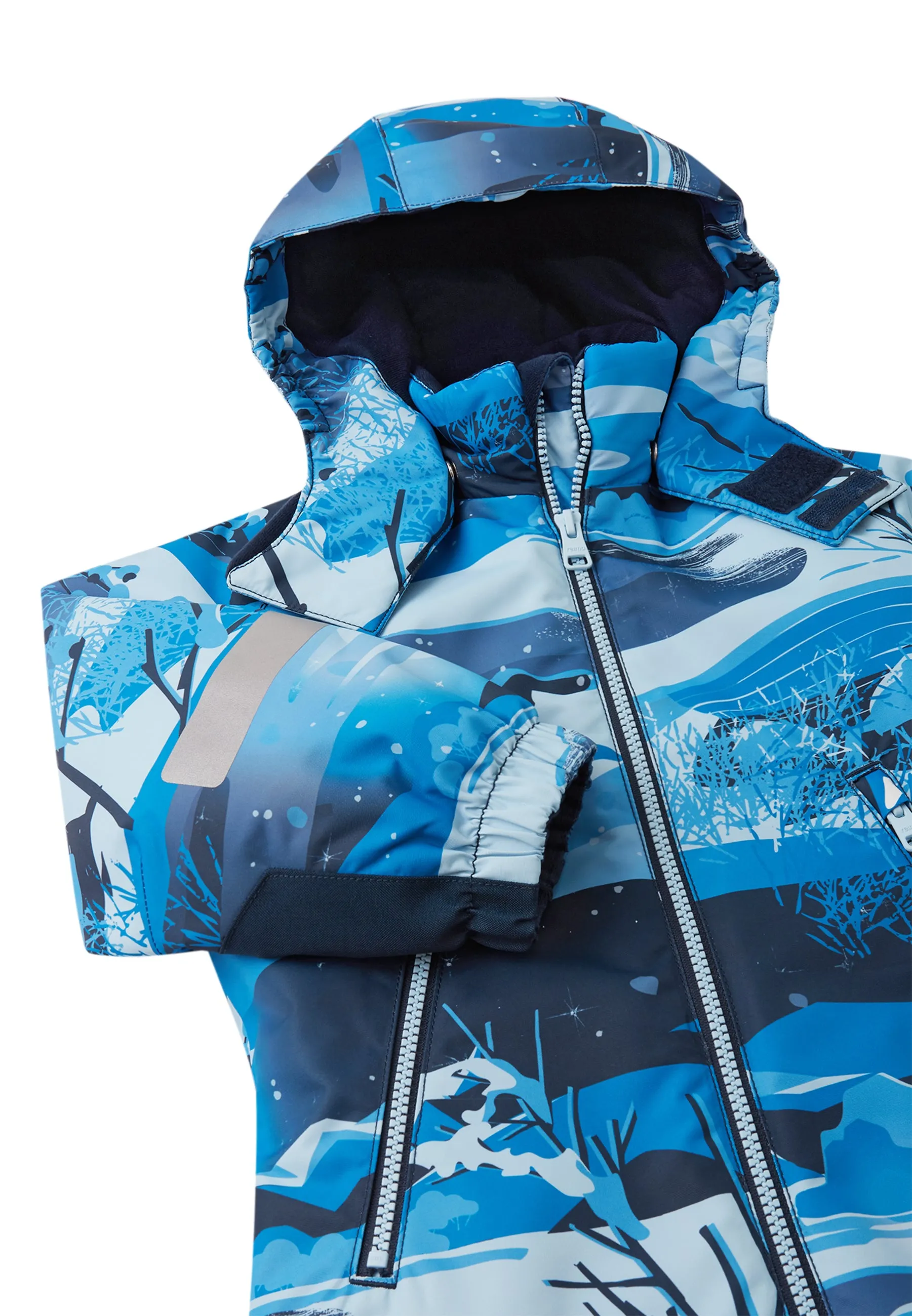 REIMA TEC  Winteroverall/Skianzug <br>Kurikka <br>Gr. 104 bis 140 <br>extra robuster Po- und Knie/Schienbeinbereich <br>abnehmbare Fuss-Schlaufen <br>WS 10'000 mm