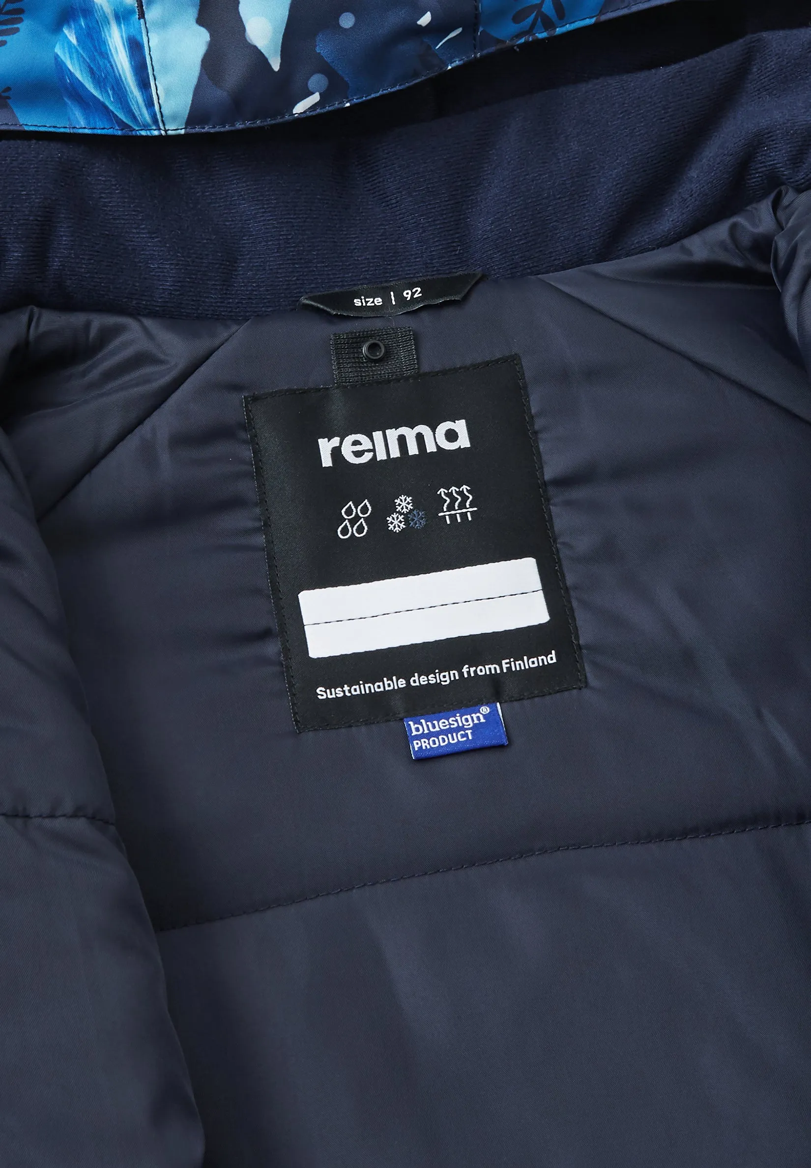 REIMA TEC Winteroverall/Skianzug <br>Langnes <br>Gr. 80, 98 <br> Po-Bereich extra dick isoliert<br> Taille regulierbar<br> abnehmbare Fuss-Schlaufen<br> WS 12'000 mm