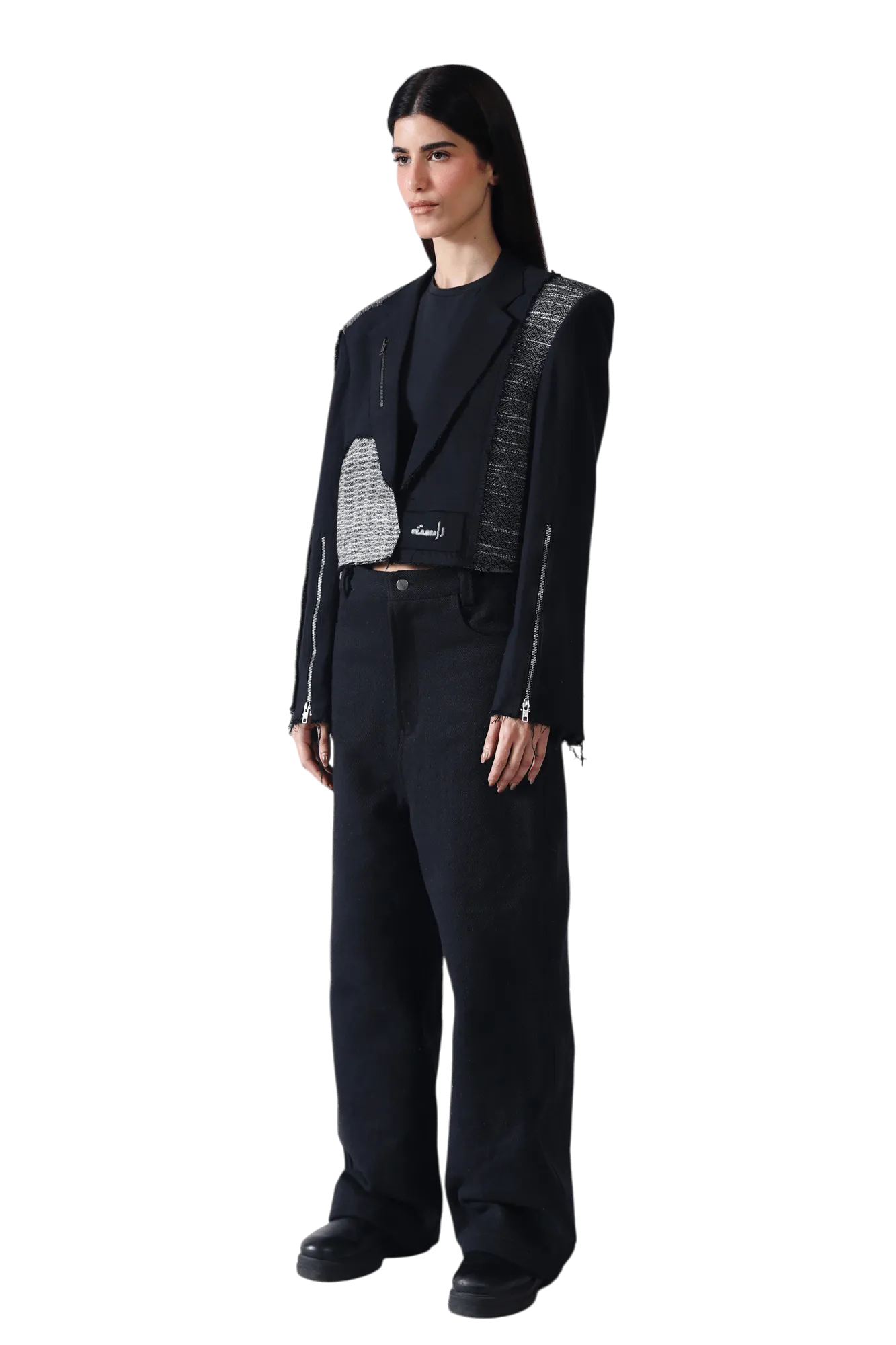 Saleti Crop Blazer