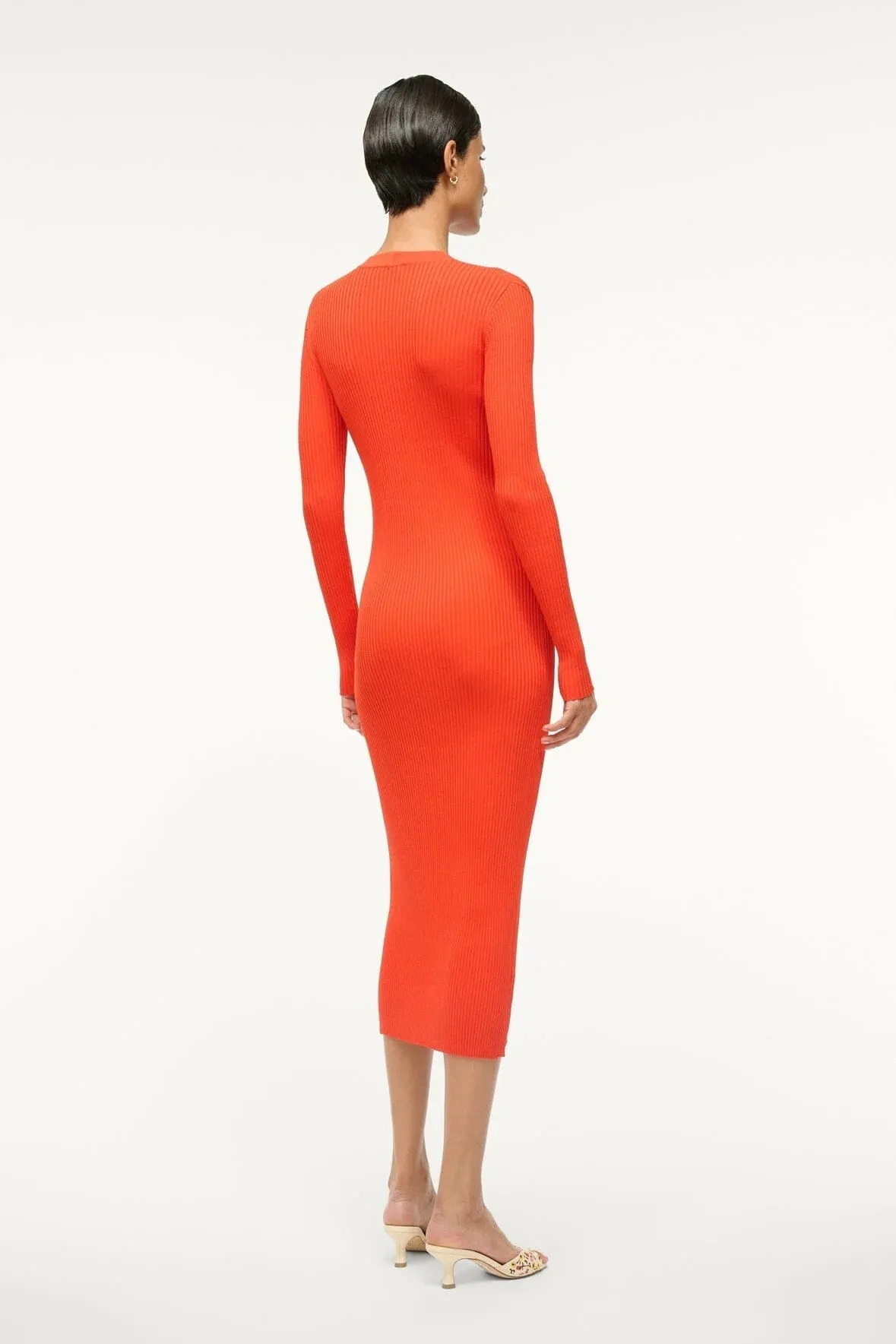 Shoko Sweater Dress - Cayenne
